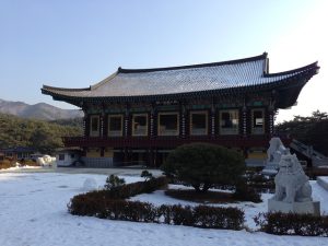 buddhist temple in South Korea