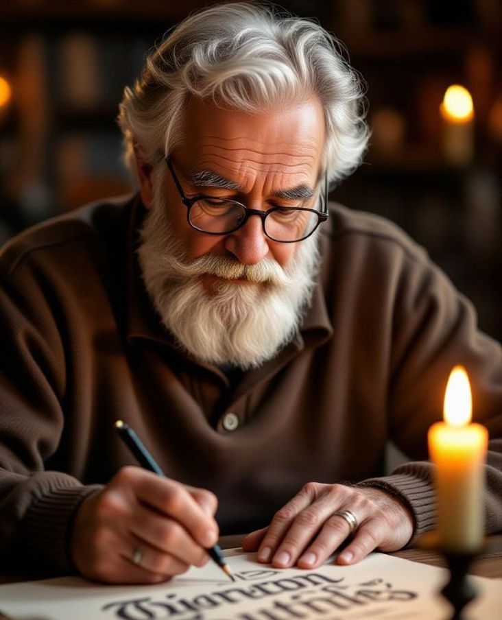 artists sketching for religious signs